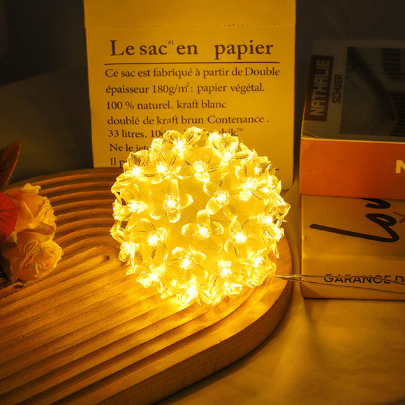 Lámpara Festón Ornamental LED de Gran Esfera para Exterior