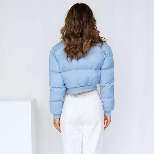 Chaqueta Suelta Cálida de Poliéster para Mujer - Image 15