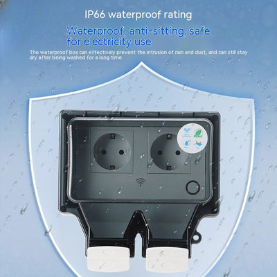 Enchufe Inteligente Exterior Resistente al Agua - Image 13