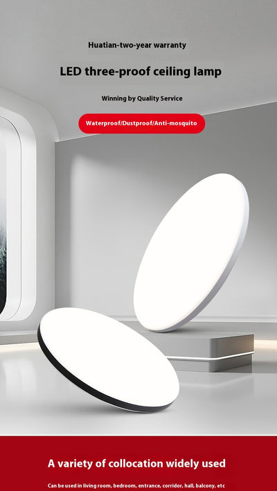 Lámpara de Techo LED Redonda Resistente para Balcón y Espacios Exteriores - Image 8