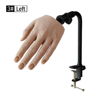 Mano de Silicona para Práctica de Uñas - Modelo Realista de Entrenamiento - Image 9