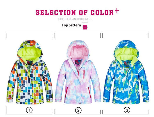Trajes de Esquí Impermeables para Niños y Niñas - Protección Montaña - Image 14
