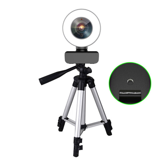 Cámara Web 1080P con Enfoque Automático y Luz de Belleza Integrada - Image 8