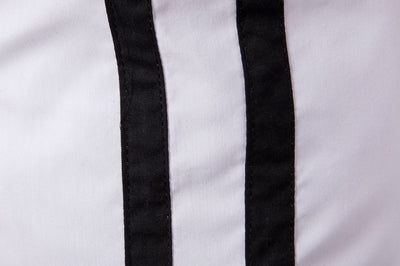 Camisa Manga Larga de Bloques de Color a Rayas - Image 6