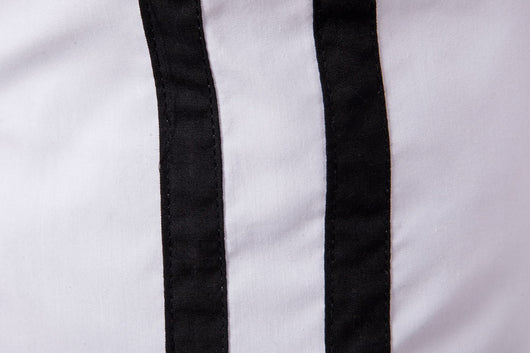 Camisa Manga Larga de Bloques de Color a Rayas - Image 6