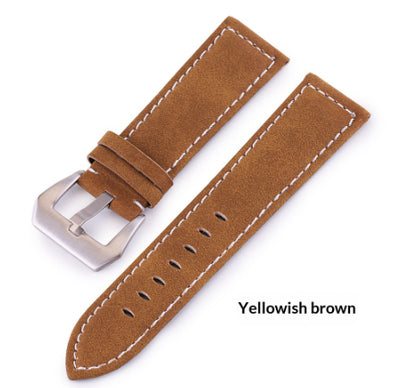 Correa de Reloj en Cuero Gamuza Premium Costura Artesanal Gruesa - Image 11