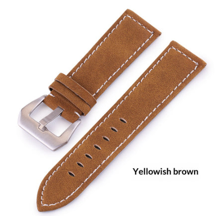 Correa de Reloj en Cuero Gamuza Premium Costura Artesanal Gruesa - Image 11