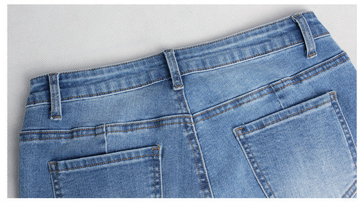 Jeans Slim Skinny Elásticos con Detalles de Cuentas - Image 21