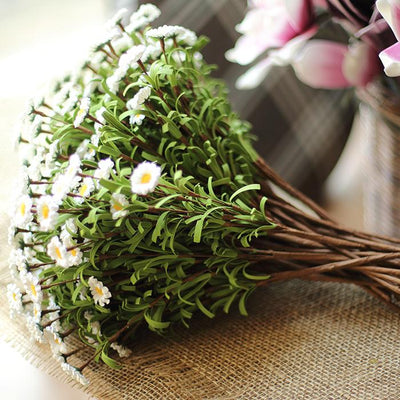 Ramo de Margaritas y Manzanilla Secas - Decoración Floral Retro Lujo Asequible - Image 3