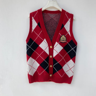 Cardigan Holgado Estilo Universitario para Mujer - Image 59