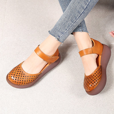 Zapatos Casuales Retro con Perforaciones - Image 10