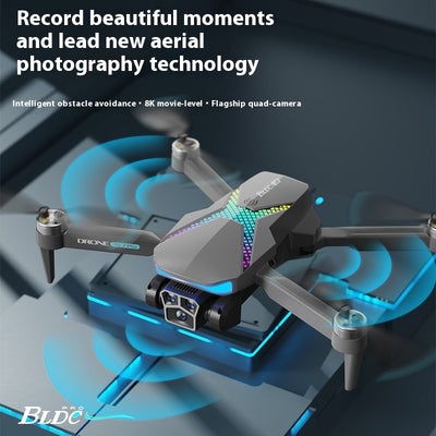 Dron Inteligente Cuadrirrotor con Tres Cámaras y Motor sin Escobillas