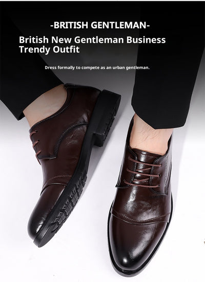Zapatos de Cuero Formal para Hombre de Negocios - Image 11
