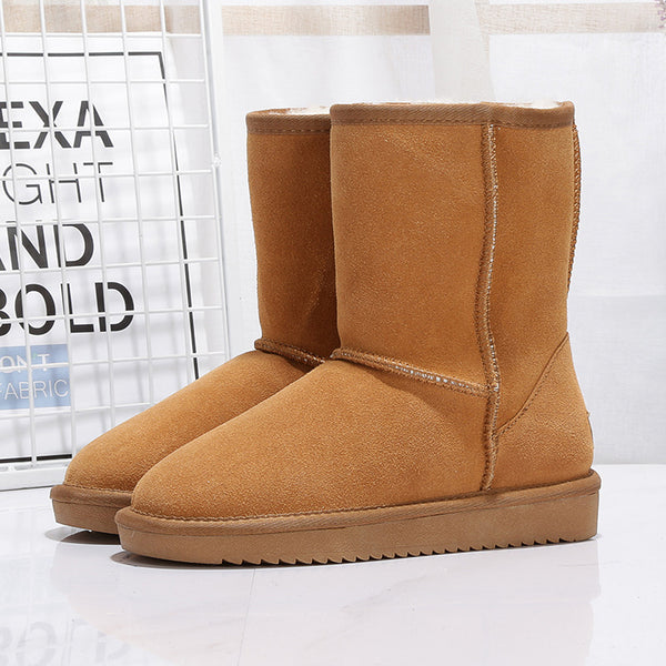Botas de Algodón Cálidas con Forro de Terciopelo para Estudiantes