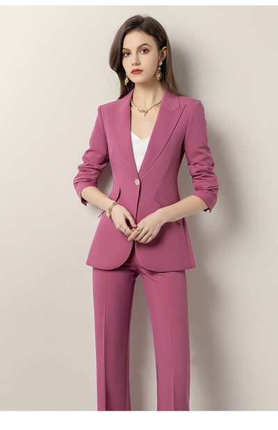 Traje Primavera Rojo Rosa para Mujer - Image 9