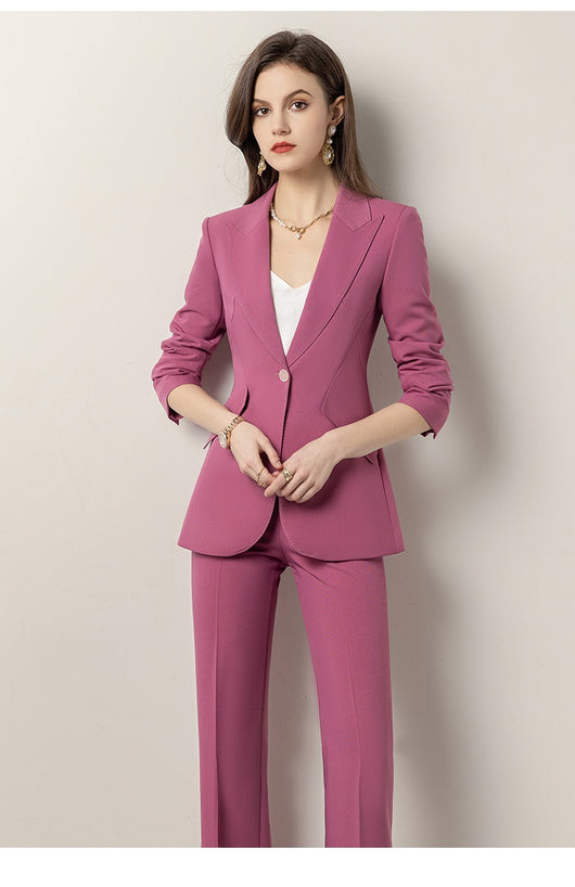 Traje Primavera Rojo Rosa para Mujer - Image 9
