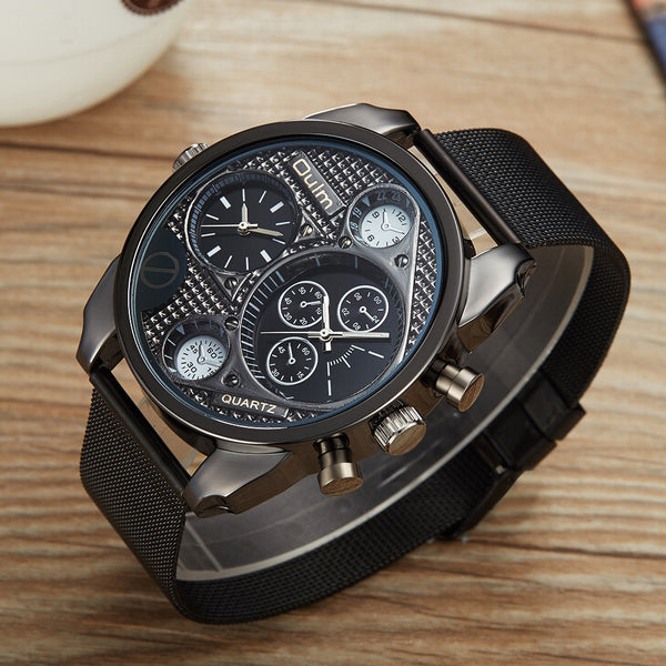 Reloj para Hombre con Correa de Malla de Acero