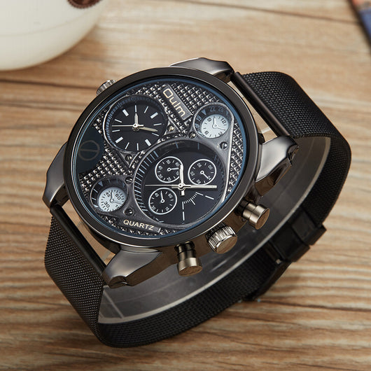 Reloj para Hombre con Correa de Malla de Acero - Image 2