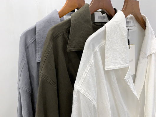 Abrigo Trench Coat con Solapas - Image 30