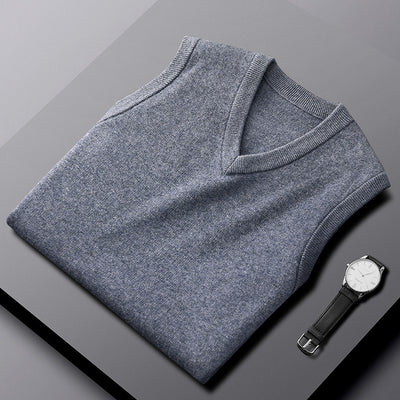 Chaleco de Cachemira para Hombre - Suéter sin Mangas Premium - Image 6
