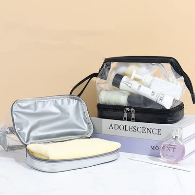 Bolsa de Almacenamiento Transparente Doble Capa con Diseño 3D - Image 2