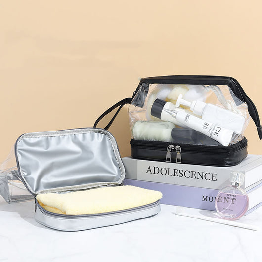 Bolsa de Almacenamiento Transparente Doble Capa con Diseño 3D - Image 2
