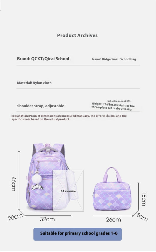 Mochila Escolar Impresa con Alivio de Carga - Resistente al Agua - Image 8