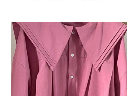 Blusa Cuello Muñeca Efecto Rejuvenecedor Suelta y Ligera - Image 7