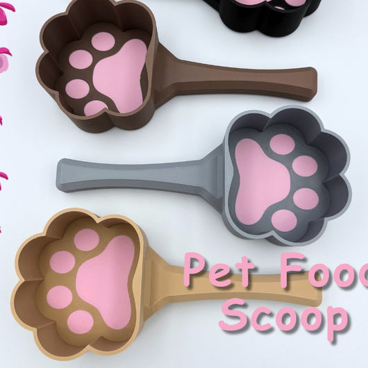 Cucharita Medidora de Patita de Gato para Alimento de Mascotas - Multicolor - Image 11