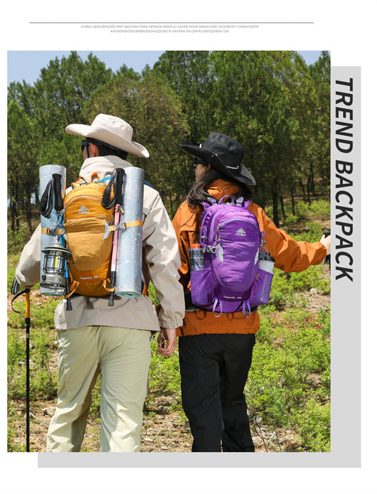 Mochila de Senderismo AZELA Gris - Mochila Multifuncional para Camping y Aventuras - Image 33