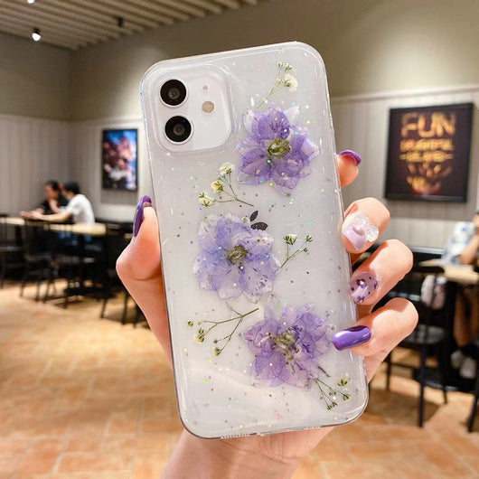 Funda para Celular Floral con Brillo Epoxi - Image 16