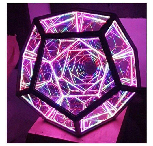 Lámpara Decorativa Dodecaedro Multicolor - Luz Ambiental para el Hogar - Image 10