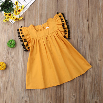 Vestido Infantil sin Mangas para Niñas Recién Nacidas - Image 3