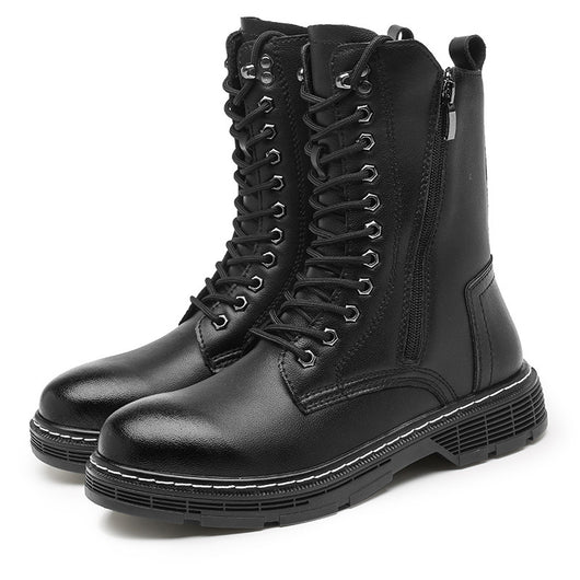 Botas Martin Altas Impermeables para Hombre Talla Grande - Otoño e Invierno - Image 5