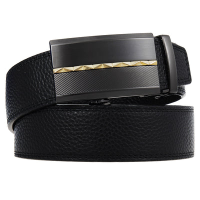 Cinturón de Cuero para Hombre con Hebilla Automática - Image 25