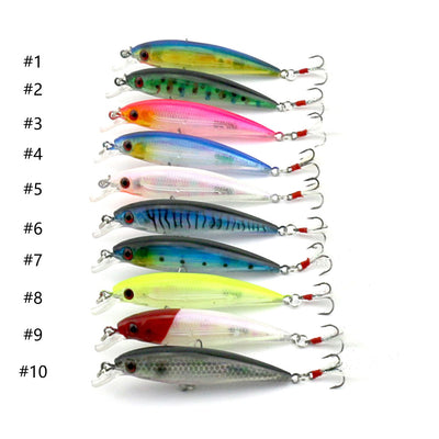 Set Completo de Pesca Portátil 43 Piezas con Cebo Plástico - Image 9