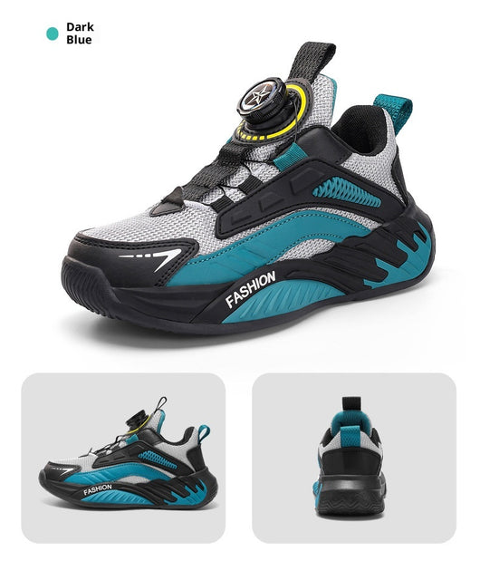 Zapatillas de Otoño Antideslizantes con Suela Flexible y Cierres Giratorios para Niños y Adolescentes - Image 13