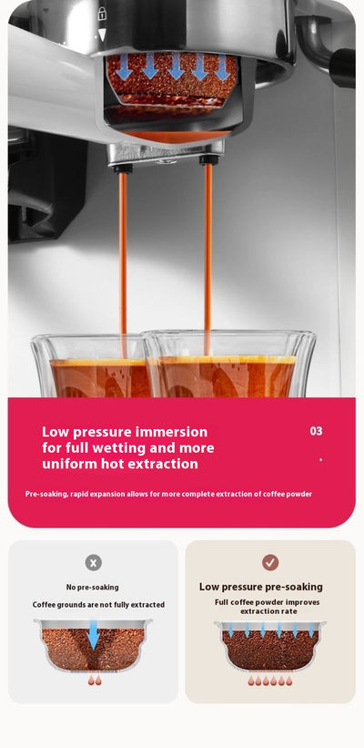Cafetera Espresso Automática con Vaporizador de Leche - Image 24