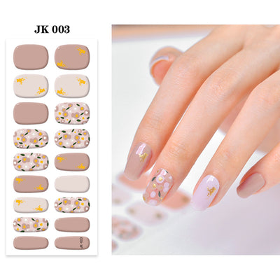 Pegatinas de Uñas UV Gel Semi-curadas Impermeables - Pure Desire Wind Wear - Image 7