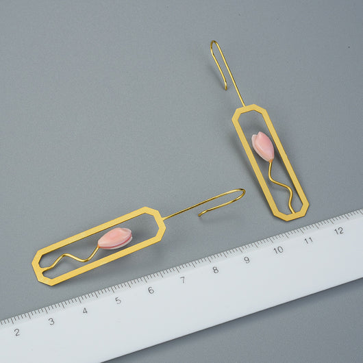 Aretes Reina Lirio Elegante - Image 12
