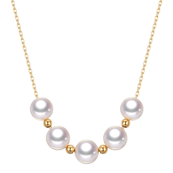 Collar de Perla y Oro 18K Sky Star - Image 5