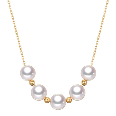 Collar de Perla y Oro 18K Sky Star - Image 5