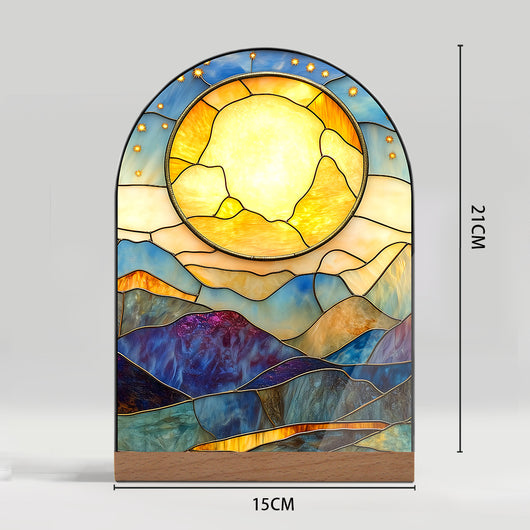Adornos Decorativos Acrílicos con Efecto Cristal - Flores y Paisajes - Image 21