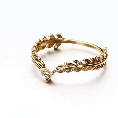 Anillo Vintage con Plumas para Mujer - Image 9