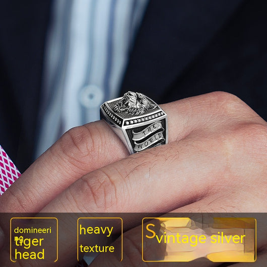Anillo del Zodiaco Chino Tigre - Estilo Étnico - Image 8