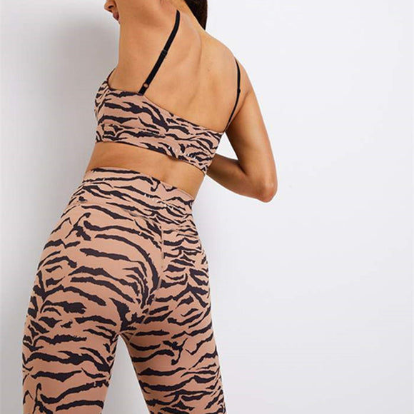 Sujetador Deportivo con Espalda Abierta - Conjunto de Yoga y Fitness para Mujer