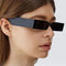Gafas de Sol Vintage Rectangular Unisex - Estilo Hippie Designer
