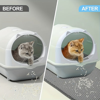 Tapete Absorbente Doble Capa para Arenero de Gatos - Image 24