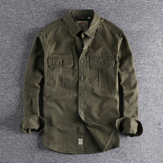 Chaqueta Camisa Multibolsillos para Trabajo - Lavado Fácil - Image 3