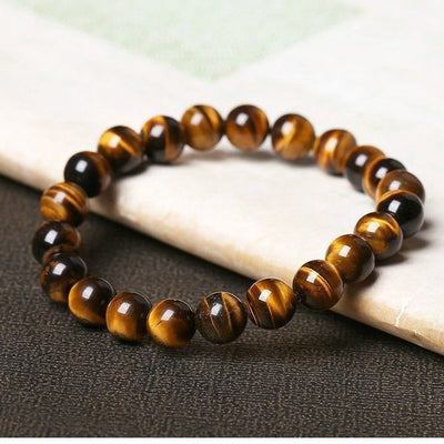 Pulsera de Ojo de Tigre para Hombre - Diseño Minimalista y Poderoso - Image 11